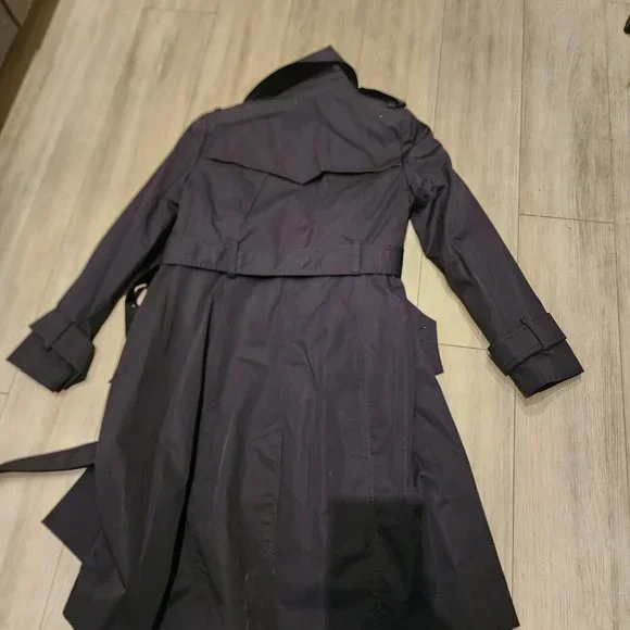 Banana Republic Essential Trench Coal, Black - Picture 4 of 4